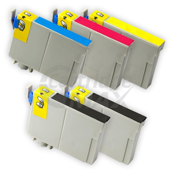 5-Pack Generic Epson 138 T1381-T1384 Inkjet Cartridges [2BK,1C,1M,1Y]