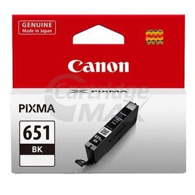 Canon CLI-651BK Original Photo Black Inkjet Cartridge
