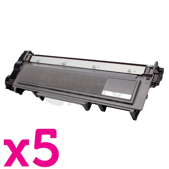 5 x Brother TN-2350 Generic Toner Cartridge