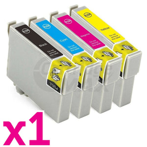 4 Pack Generic Epson T0751-T0754 Ink Cartridge series [1BK,1C,1M,1Y]