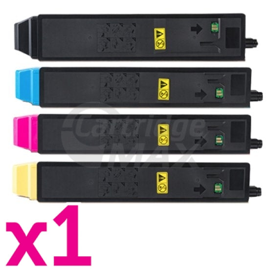 4 Pack Compatible for TK-8319 Toner Cartridge suitable for Kyocera TASKalfa 2550ci [1BK,1C,1M,1Y]