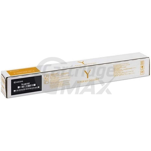 Original Kyocera TK-8519Y Yellow Toner Cartridge