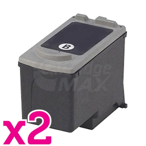 2 x Canon PG-40 Black Generic InkJet Cartridge