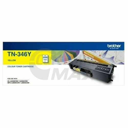 Original Brother TN-346Y Yellow High Yield Toner Cartridge