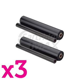 3 x Brother PC-402RF Generic Thermal Printing Ribbons [2 rolls Value Pack]