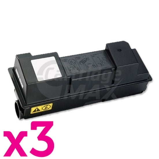 3 x Compatible for TK-354 Black Toner Cartridge suitable for Kyocera FS-3040MFP, FS-3140MFP, FS-3540MFP, FS-3640MFP, FS-3920DN
