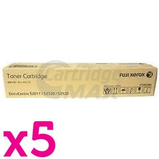5 x Original Fuji Xerox DocuCentre S2520 Toner Cartridge [CT202384]