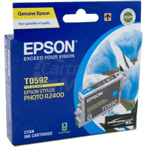 Epson Original T0592 Cyan Ink Cartridge - 450 pages [C13T059290]