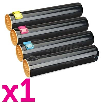 4 Pack Fuji Xerox DocuCentre C250 C360 C450 Generic Toner Cartridge CT200539-CT200542 [1BK,1C,1M,1Y]