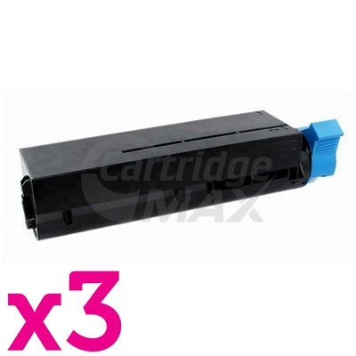 3 x OKI B411/431/MB471/479 Generic Black Toner Cart (44574703)