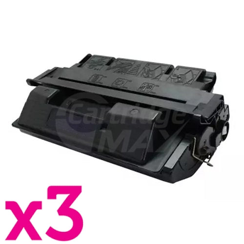 3 x HP C4127X (27X) Generic Black Toner Cartridge - 10,000 Pages