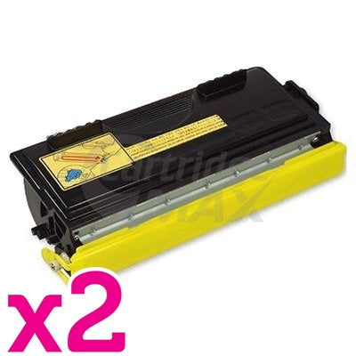 2 x Brother TN-6600 Black Generic Toner Cartridge
