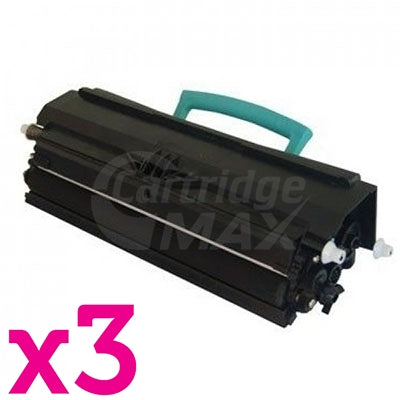 3 x Lexmark E260 / E360 / E460 Generic Toner Cartridge (E260A11P)