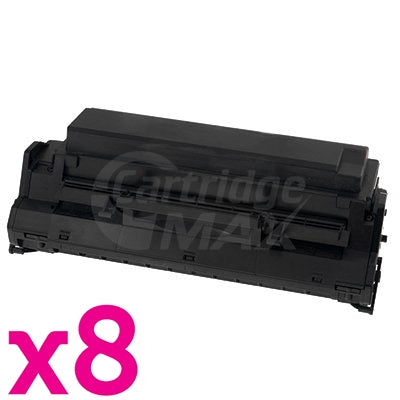 8 x Lexmark 13T0101 Generic Black Laser Toner Cartridge