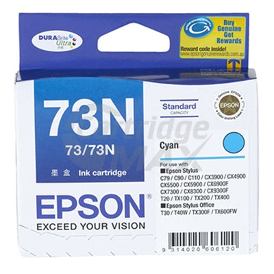 Epson Original 73N Cyan Ink Cartridge [T0732]