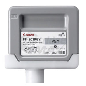 Original Canon PFI-301PGY Photo Grey Ink Cartridge  - 330ML