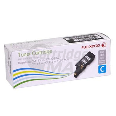 Original Fuji Xerox Docuprint CM115 CP115 CP116 CM225 CP225 Cyan Toner Cartridge (CT202268)