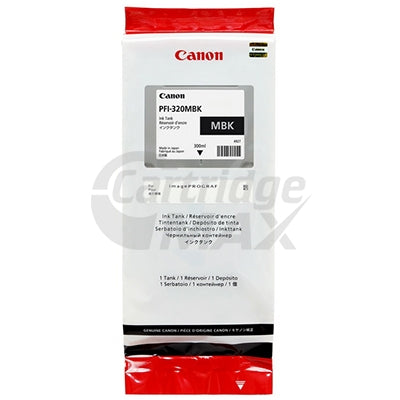 Original Canon PFI-320MBK Matte Black Ink Cartridge - 300ML