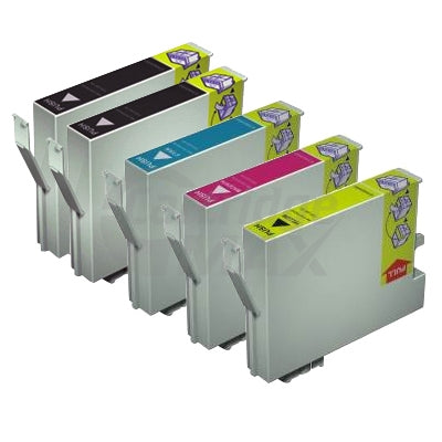 5 Pack Generic Epson T0631-T0634 series [2BK,1C,1M,1Y]