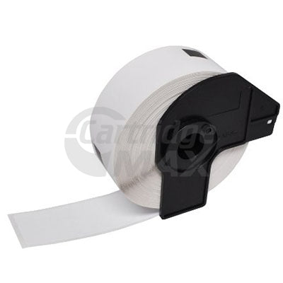Brother DK-11201 Generic Black Text on White 29mm x 90mm Die-Cut Paper Label Roll - 400 labels per roll