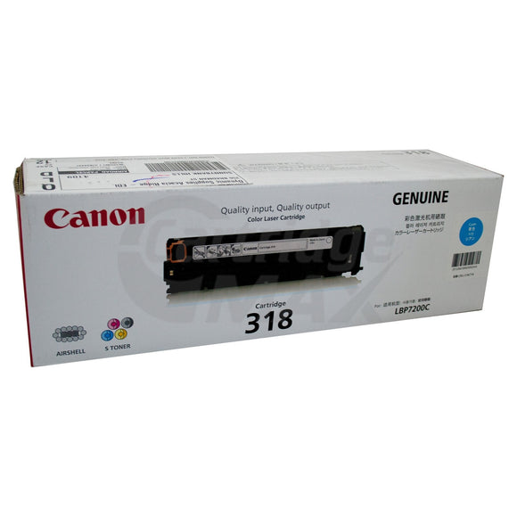 Original Canon CART-318C Cyan Toner Cartridge