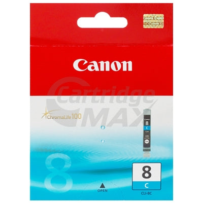 Original Canon CLI-8C Cyan Inkjet Cartridge