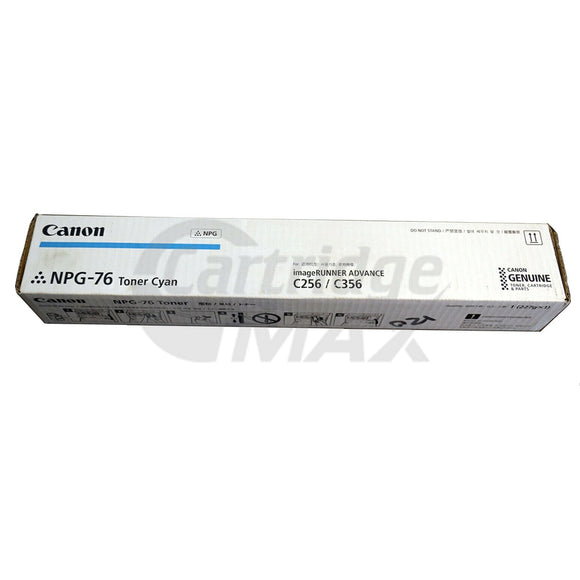 1 x Canon TG-76C Cyan Original Toner Cartridge