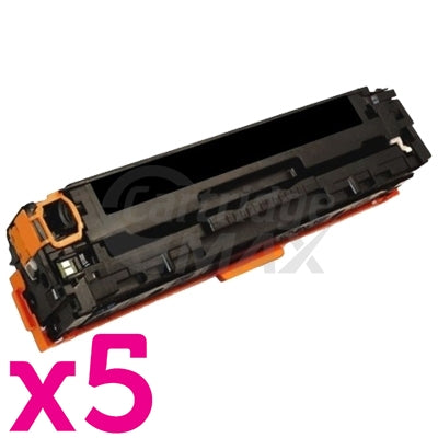 5 x Generic Canon CART-418BK Black Toner Cartridge