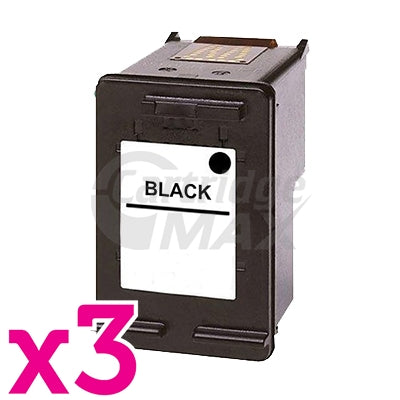 3 x HP 94 Generic Black Inkjet Cartridge C8765WA
