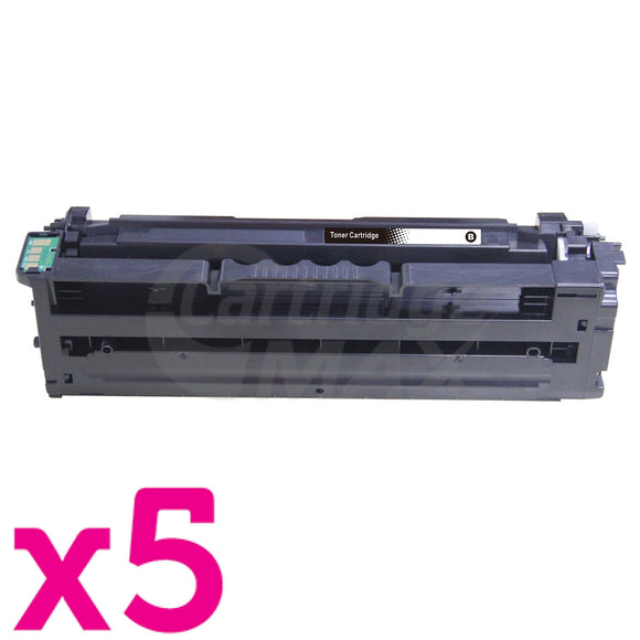 5 x Generic Samsung CLP-680, CLX-6260 [CLT-K506L K506L] Black Toner SU173A