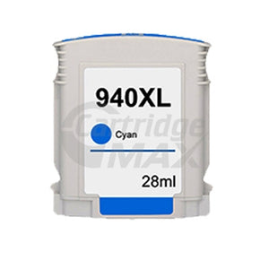 HP 940XL Generic Cyan High Yield Inkjet Cartridge C4907AA - 1,400 Pages