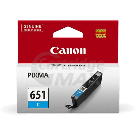 Canon CLI-651C Original Cyan Inkjet Cartridge