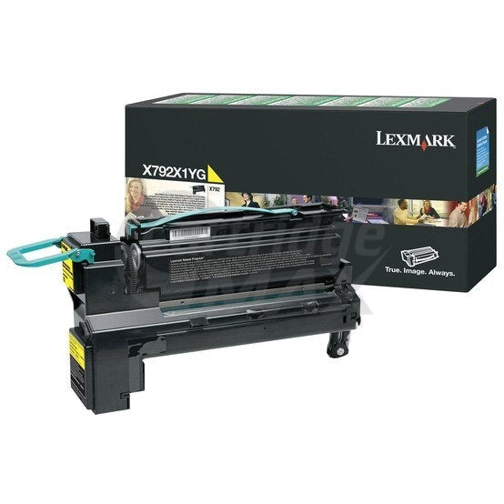 Lexmark (X792X1YG) Original X792DE Yellow High Yield Toner