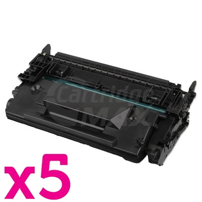 5 x HP CF226X (26X) Generic Black Toner Cartridge - 9,000 Pages