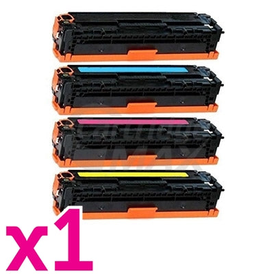 4 Pack HP 410X (CF410X-CF413X) Generic Toner Cartridges [1BK,1C,1M,1Y]