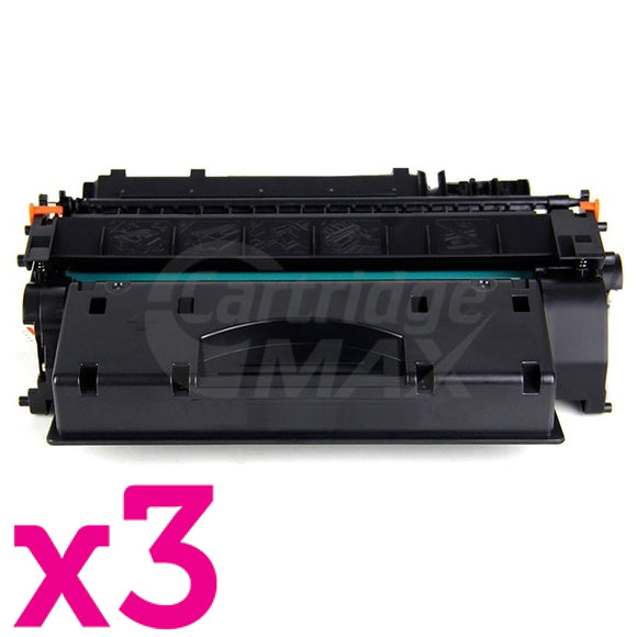 3 x Canon CART-319II Black High Yield Generic Toner Cartridge