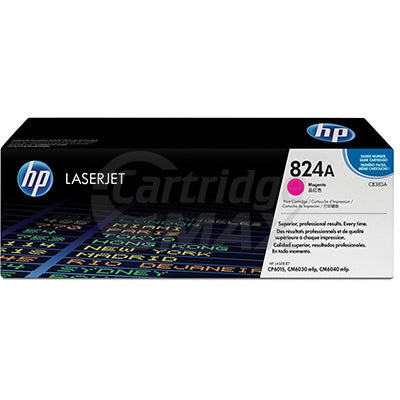 HP CB383A (824A) Original Magenta Toner Cartridge - 21,000 Pages