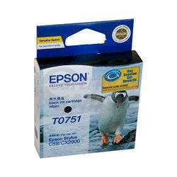 Original Epson T0751 Black Ink Cartridge