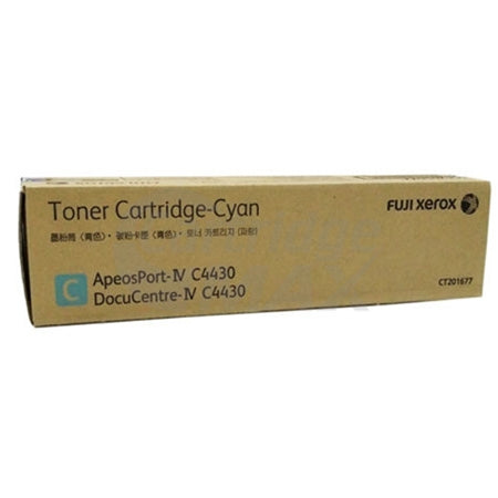 Fuji Xerox DocuCentre IV C4430 Original Cyan Toner Cartridge - 12,000 pages (CT201677)