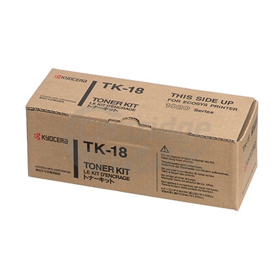 1 x Original Kyocera TK-18 Black Toner Cartridge FS-1020D, FS-1020DN, FS-1118MFP, KM-1500, KM-1815, KM