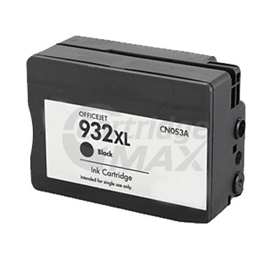 1 x HP 932XL Generic Black High Yield Inkjet Cartridge CN053AA