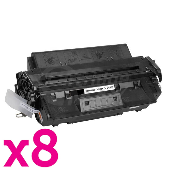 8 x HP C4096A (96A) Generic Black Toner Cartridge - 5,000 Pages