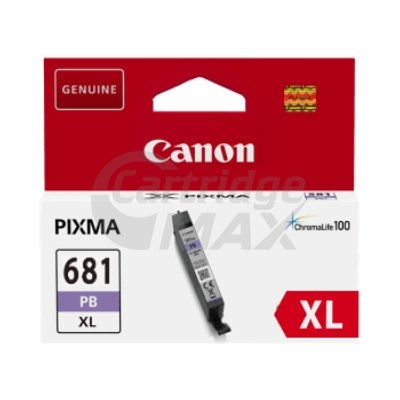 Canon CLI-681XLPB High Yield Original (Photo Blue) Inkjet Cartridge