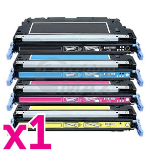 4 Pack HP Q6470A-Q7583A (501A/503A) Generic Toner Cartridges [1BK,1C,1M,1Y]