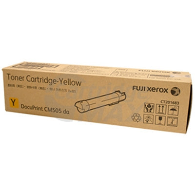 Fuji Xerox DocuPrint CM505 Original Yellow Toner Cartridge - 12,000 pages [CT201683]