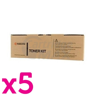 5 x Original Kyocera TK-7304 Black Toner P-4040DN - 15,000 Pages