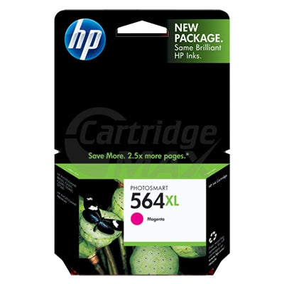 HP 564XL Original Magenta High Yield Inkjet Cartridge CB324WA - 750 Pages