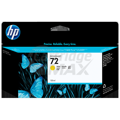 HP 72 Original Yellow 130ml Inkjet Cartridge C9373A