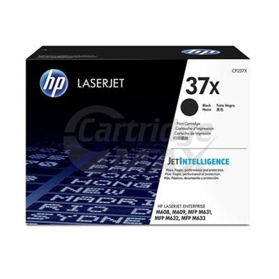 1 x HP CF237X (37X) Original Black High Yield Toner Cartridge - 25,000 Pages
