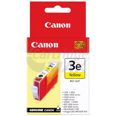 Original Canon BCI-3eY Yellow Ink Cartridge